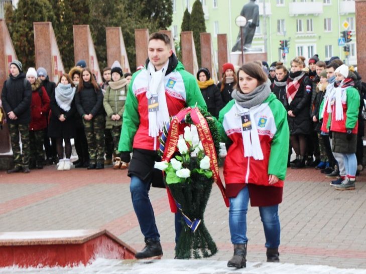 Участники «Звездного похода» посетили Слуцк (дапоўнена)