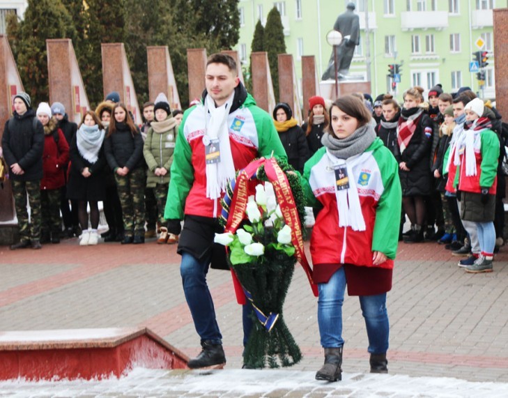 Участники «Звездного похода» посетили Слуцк (дапоўнена)