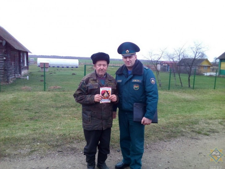 Слуцкий РОЧС: пожары легче предупредить