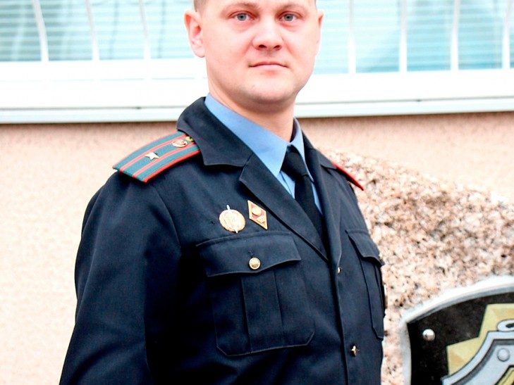 Па слядах бацькі. У Слуцкай міліцыі шмат гадоў служаць Андрэй і Аляксандр Мельнікі