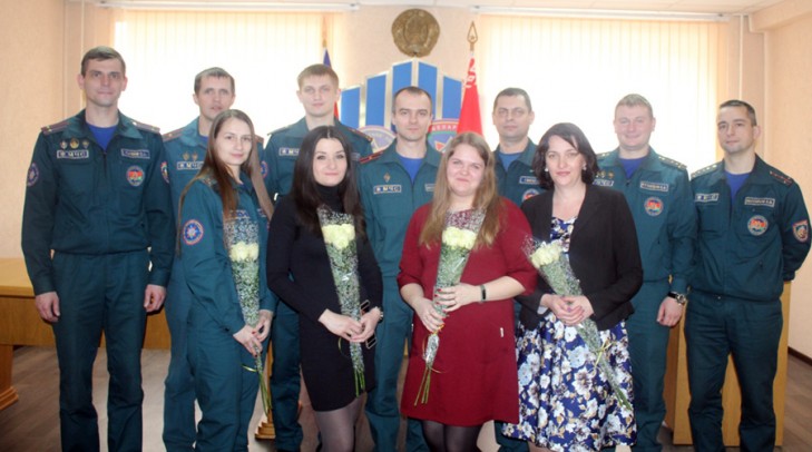 Цветочный праздник в Слуцком РОЧС
