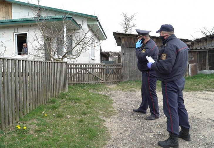 Милиционеры Минщины провели около 47 тысяч проверок граждан на самоизоляции