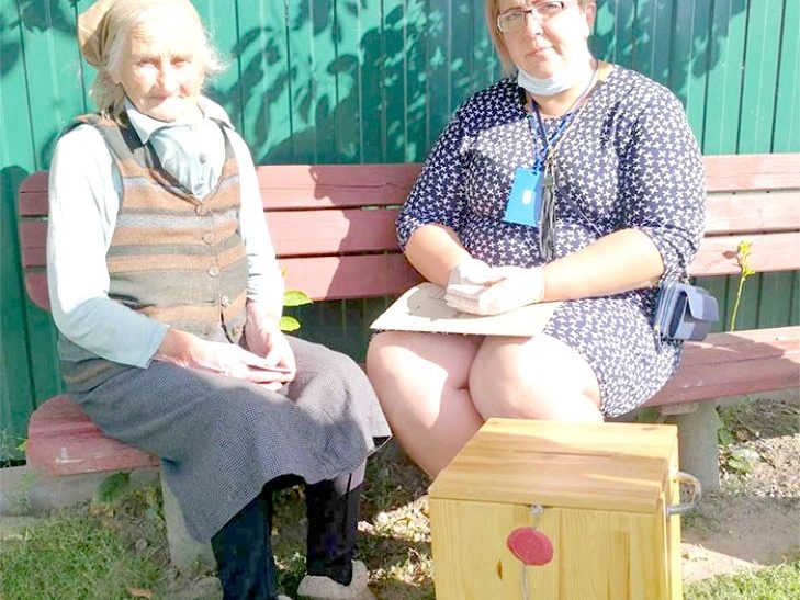 Галасуюць па месцы жыхарства