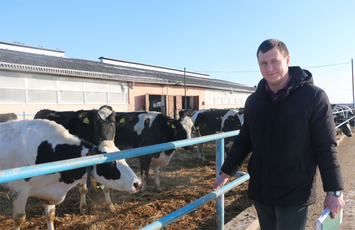 Главный ветврач ОАО «Козловичи-Агро» Павел Макаренко работает в сельхозорганизации более 10 лет