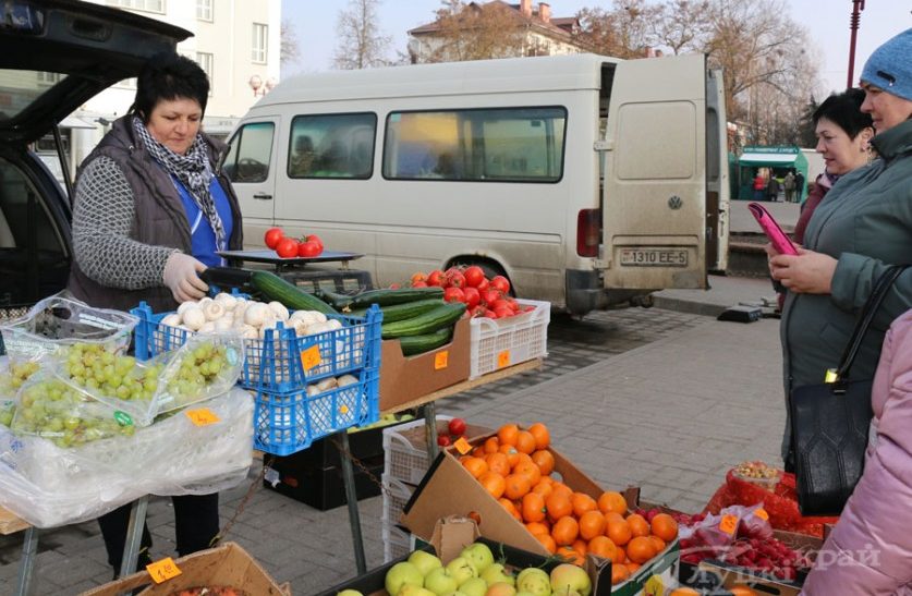 По 2 мая по выходным дням в Слуцке будут проходить сельскохозяйственные ярмарки