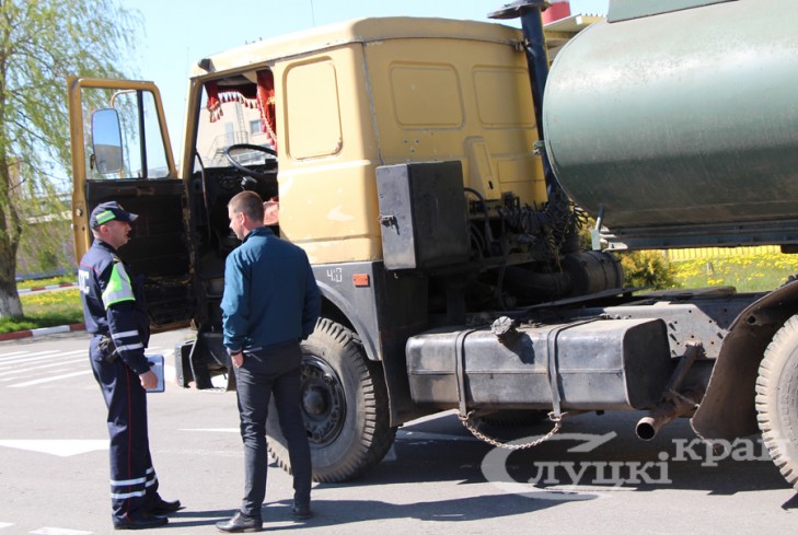 Слуцкие милиционеры выявили нетрезвого водителя на рабочем месте