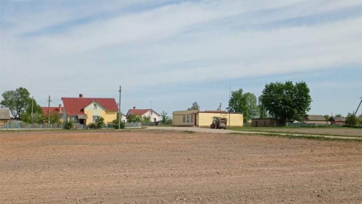 Деревню Белевичи благоустраивают