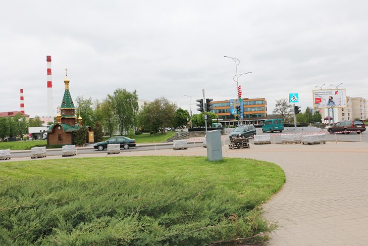 В Слуцке расширяют улицу Софии Слуцкой