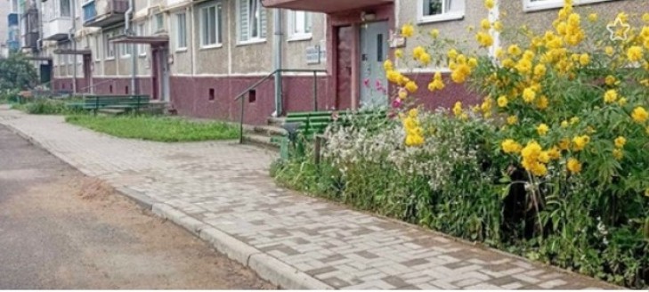 Тротуар восстановлен