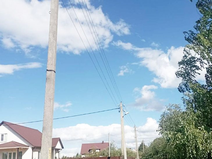 По улице Энергетиков в Слуцке теперь есть уличное освещение