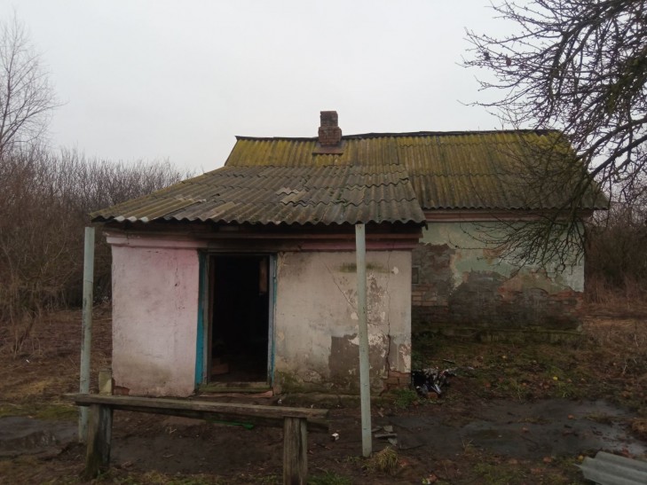 В Слуцке горел дом. Никто не пострадал