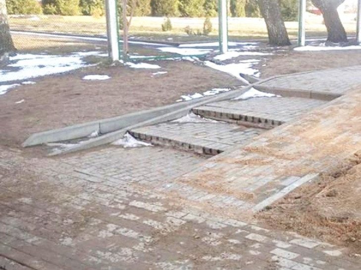 На улице Чайковского обустроили пандус