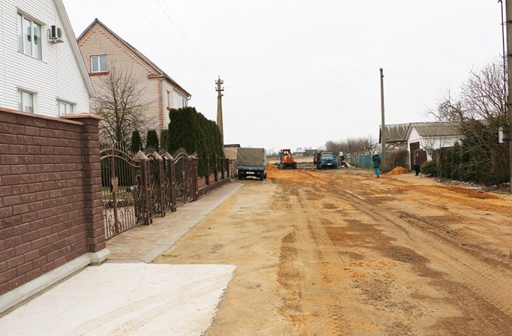 Переулок Серёгина благоустраивают
