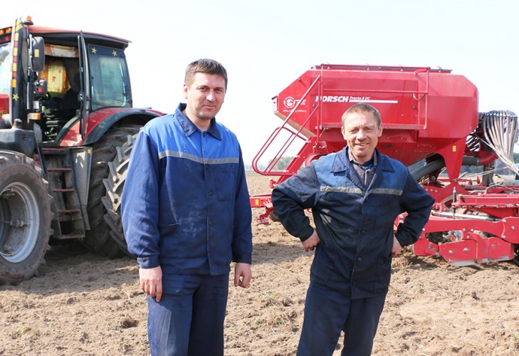 Аграрии района усиленными темпами ведут полевые работы