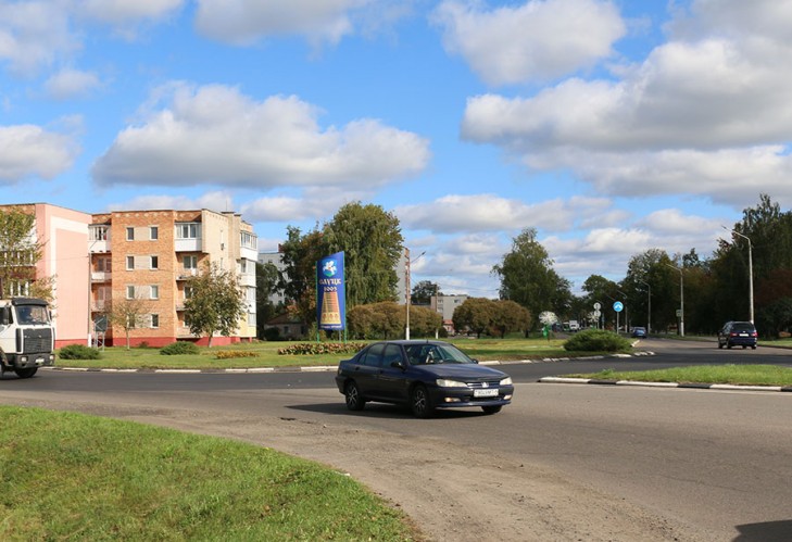 Ремонт дорожного покрытия на улицах в Слуцке