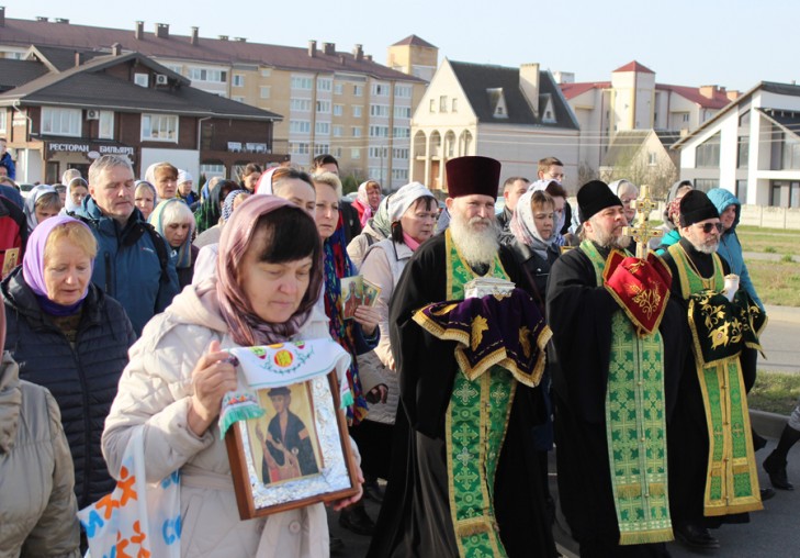 Крестный ход прошел в Слуцке в честь святой праведной Софии Слуцкой