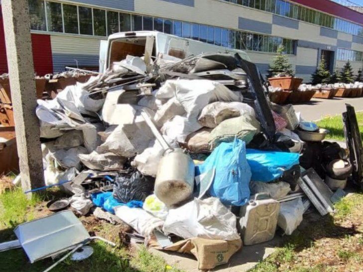 2,5 тонны металла изъяли у любанца в Минском районе