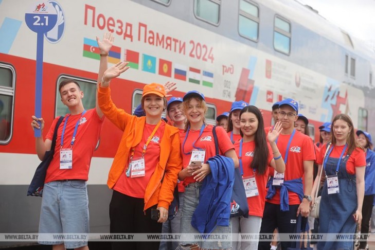 Новые эмоции и впечатления. “Поезд Памяти” встретили в Гродно