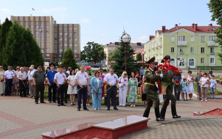 В Слуцке прошли торжества по случаю 80-летия освобождения города