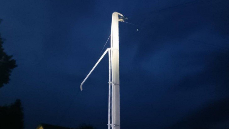 В Слуцком районе зафиксированы перерывы электроснабжения в 15 населенных пунктах