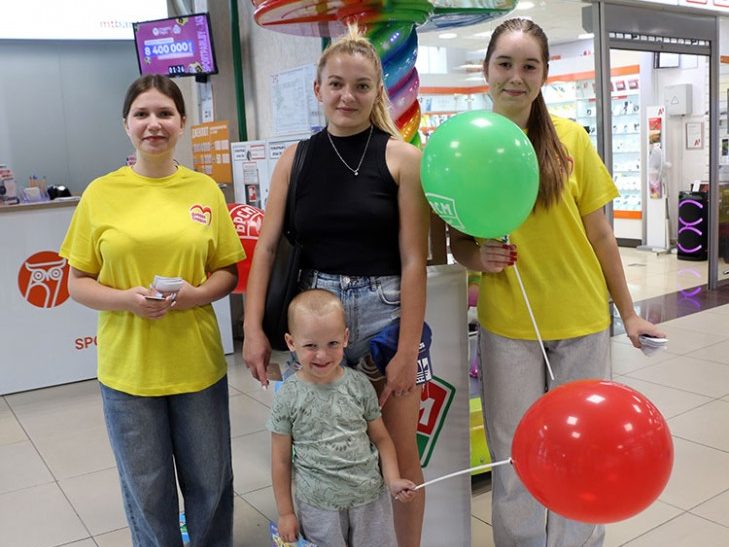 На Слутчине продолжается благотворительная акция «В школу с Добрым Сердцем»