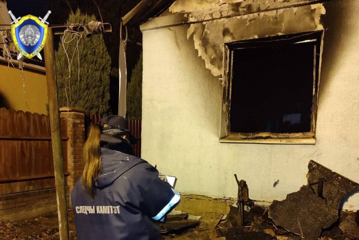 На пожаре в Минском районе погибли дети. Возбуждено уголовное дело