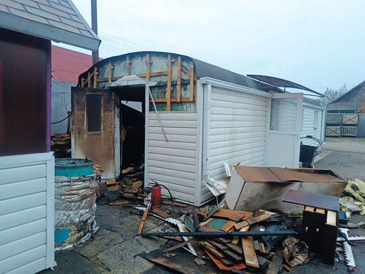 Спасатели напоминают о соблюдении правил пожарной безопасности в близи открытого огня