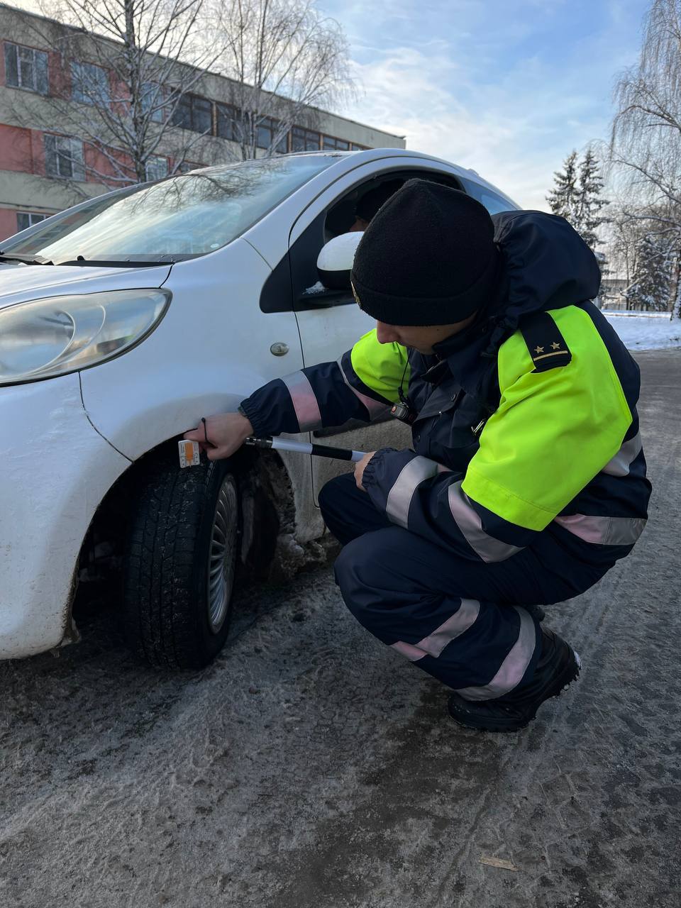 На Минщине пройдет акция «Зимние шины»