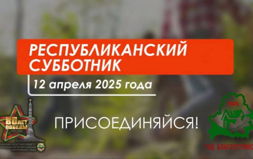 Республиканский субботник пройдет сегодня в Беларуси