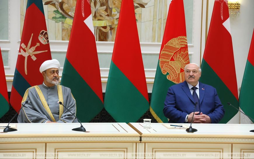 Пакет документов о сотрудничестве подписан между Беларусью и Оманом
