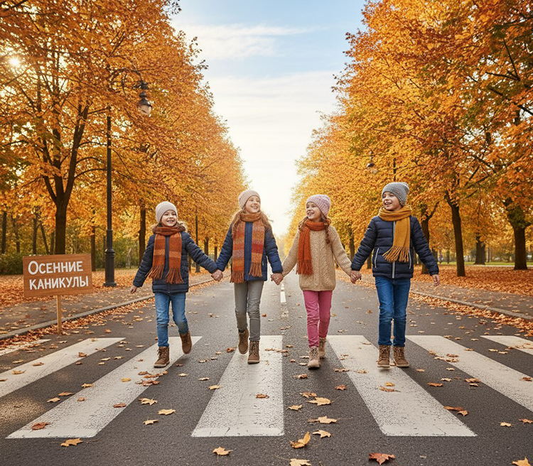 Осенние каникулы: памятка для родителей