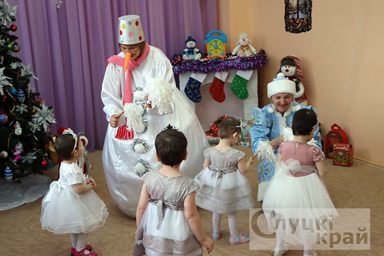 В Слуцкий специализированный дом ребенка с подарками