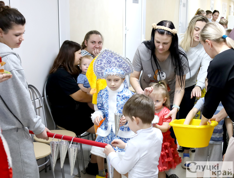 Праздник для детей организовали в Слуцкой районной больнице