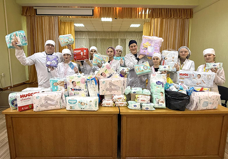 «Профсоюзы – детям»: в доброй акции приняли участие учащиеся Слуцкого государственного медколледжа