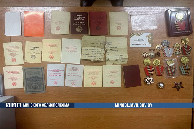 Вернули похищенные боевые награды