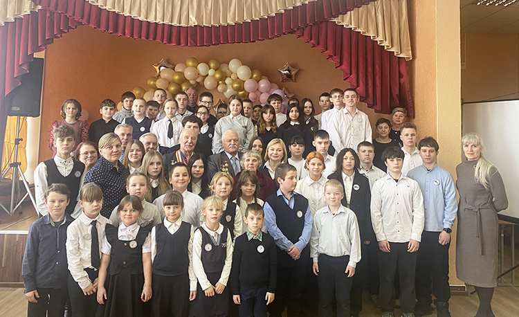 Связь поколений как основа патриотизма: в Романовской средней школе прошел Урок мужества