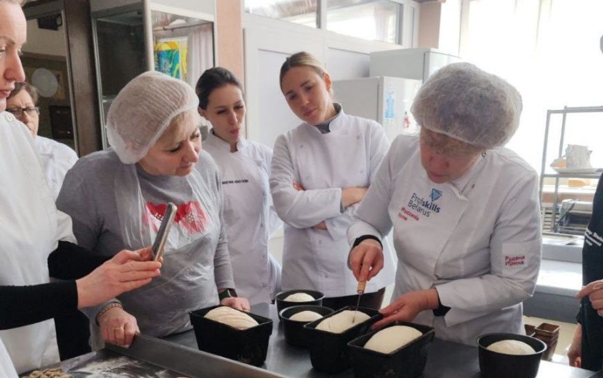 На базе Слуцкого госколледжа прошла образовательная стажировка в рамках международного сотрудничества