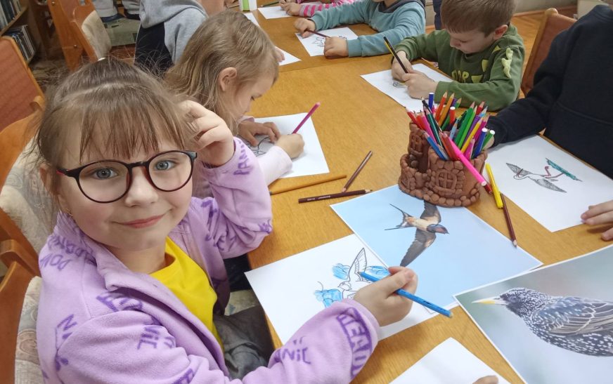 В библиотеке-филиале №1 для детей организовали экологический книжный маршрут