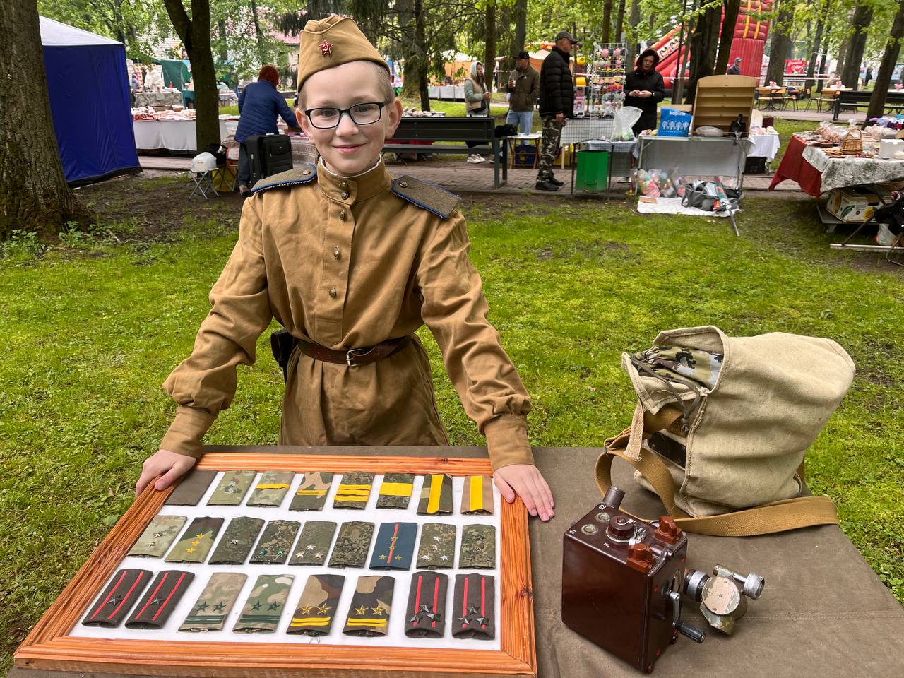 Разнообразные локации и фотозоны – моменты праздника в городском парке в Слуцке