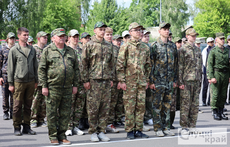 Учебно-полевые сборы стартовали в Слуцком районе