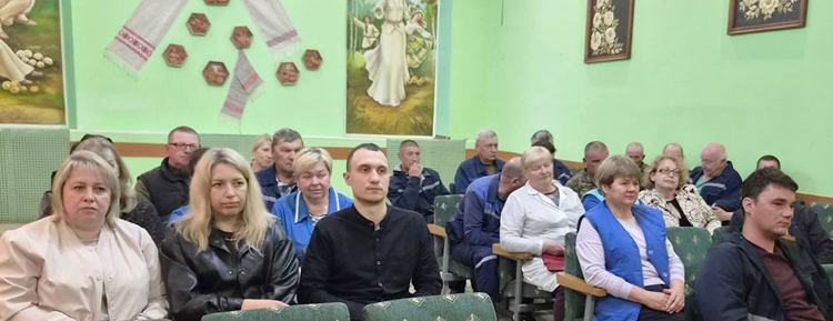Наталья Чернушевич провела день информирования на уксусном заводе