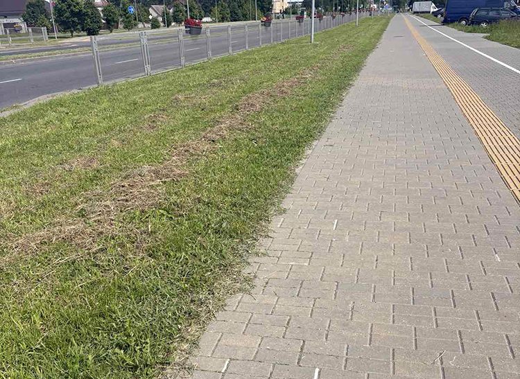 На улице Магистральной навели порядок