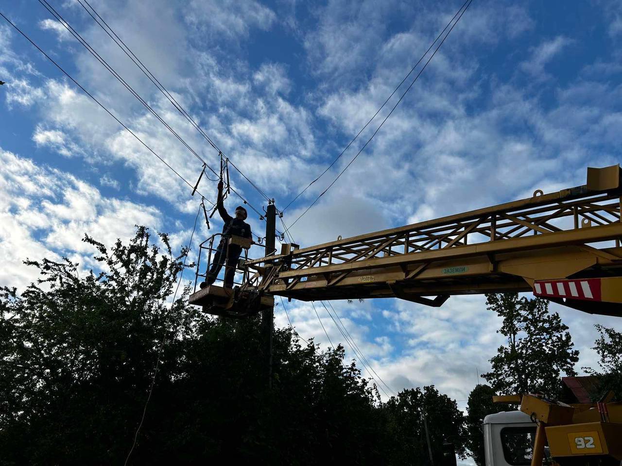 Все населенные пункты Минщины обеспечены электроэнергией