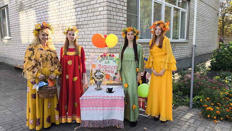Восеньскі кірмаш у дзіцячым садзе №20
